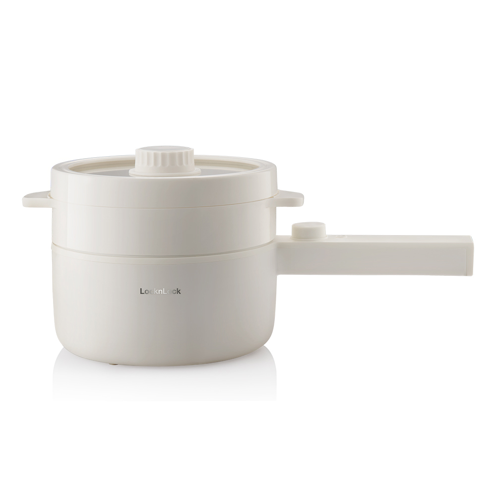 Nồi Điện Đa Năng LocknLock Electric Multi Pot 220V, 50Hz, 600W, 1.5L - Màu Ngà - EJP436IVY, , large image number 5